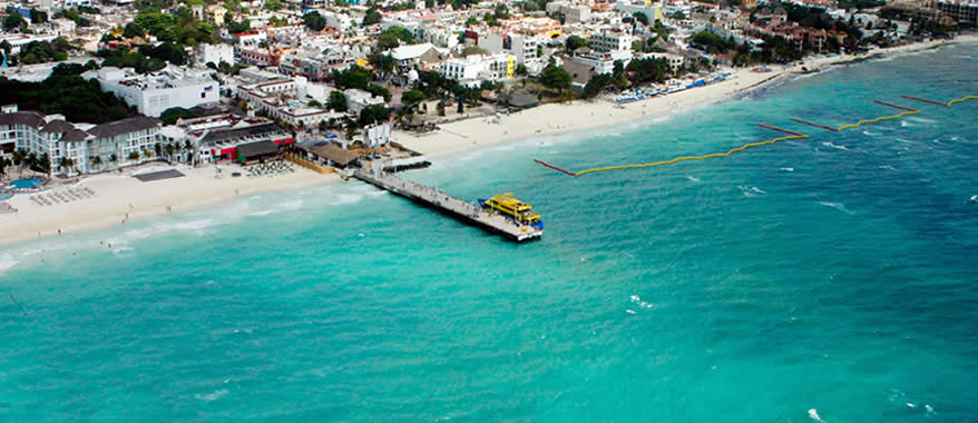 Tour Aéreo Riviera Maya saliendo de Playa del Carmen | Cancun Airplane Tours