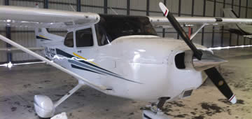 Cessna C 172 capacity for 3 pax