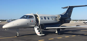 Executive Jet Phenom 100 E by Embraer, Jets in Rental Cancun