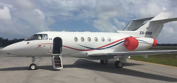 Jet Hawker 800, Airplane Rental Cancun