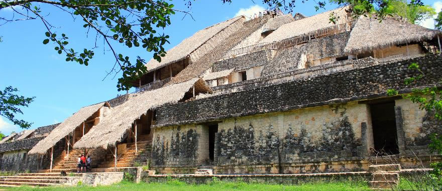 Tour Ek Balam Mayan Ruins and Hubiku Cenote | Cancun Airplane Tours