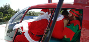 Vuelo Santa Claus en Helicóptero en Cancún